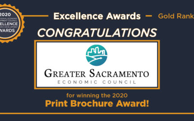 Greater Sacramento Economic Council Receives Excellence in Economic Development Award